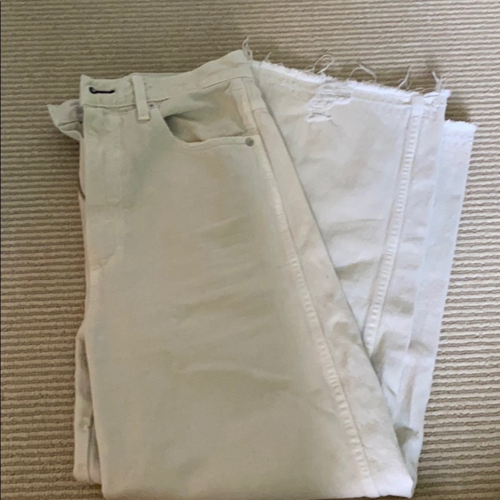 AMO brand new cream jeans